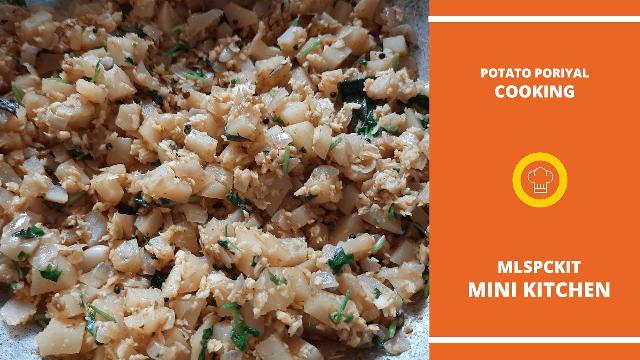 How to making Potato Fry | Potato Poriyal | Potato Recipes | உருளைக்கிழங்கு பொரியல் | MLSPcKit